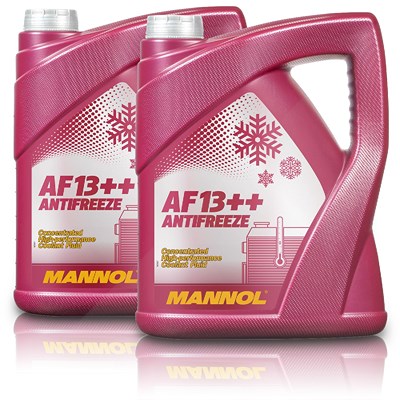 Mannol 2x 5 L Antifreeze AF13++ Kühlerfrostschutzmittel [Hersteller-Nr. MN4115-5] von MANNOL