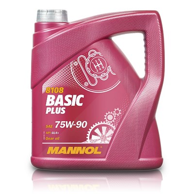 Mannol 4 L Basic Plus 75W-90 API GL 4+ [Hersteller-Nr. MN8108-4] von MANNOL