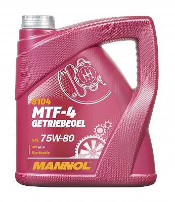 Mannol 4 L MTF-4 Getriebeoel 75W-80 GL-4 [Hersteller-Nr. MN8104-4] von MANNOL