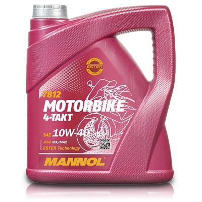 Mannol 4 L Motorbike 4-Takt Motoröl [Hersteller-Nr. MN7812-4] von MANNOL