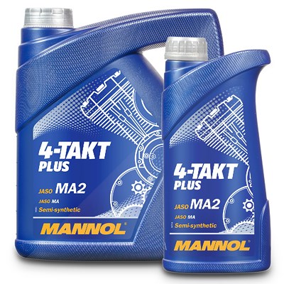 Mannol 5 L 4-Takt Plus Motoröl [Hersteller-Nr. MN7202-4] von MANNOL