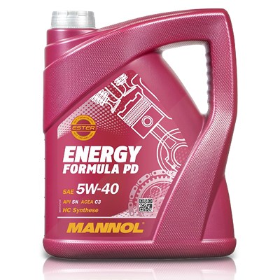 Mannol 5 L Energy Formula PD 5W-40 Motoröl [Hersteller-Nr. MN7913-5] von MANNOL