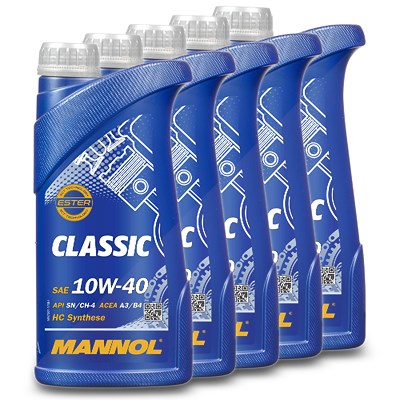 Mannol 5x1 L Classic 10W-40 [Hersteller-Nr. MN7501-1] von MANNOL