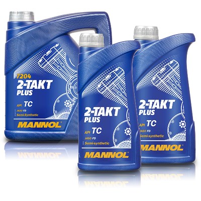 Mannol 6 L 2-Takt Plus Motoröl [Hersteller-Nr. MN7204-4] von MANNOL