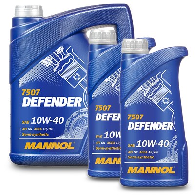 Mannol 7 L Defender 10W-40 Motoröl [Hersteller-Nr. MN7507-5] von MANNOL