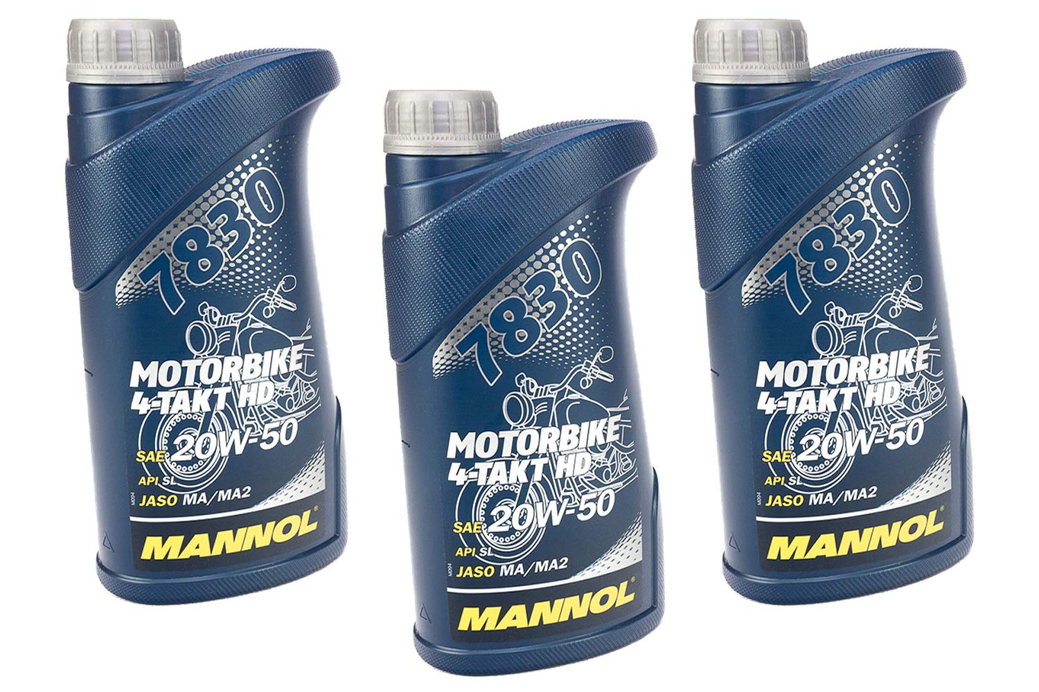 Motorbike 4-Takt Motorenöl SAE 20W-50 MANNOL HD API SL 3 Liter von MANNOL