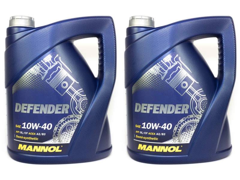 Motoröl Öl 10 Liter MANNOL Defender 10W-40 teilsynthetisch API SL/CF Mercedes VW von MANNOL