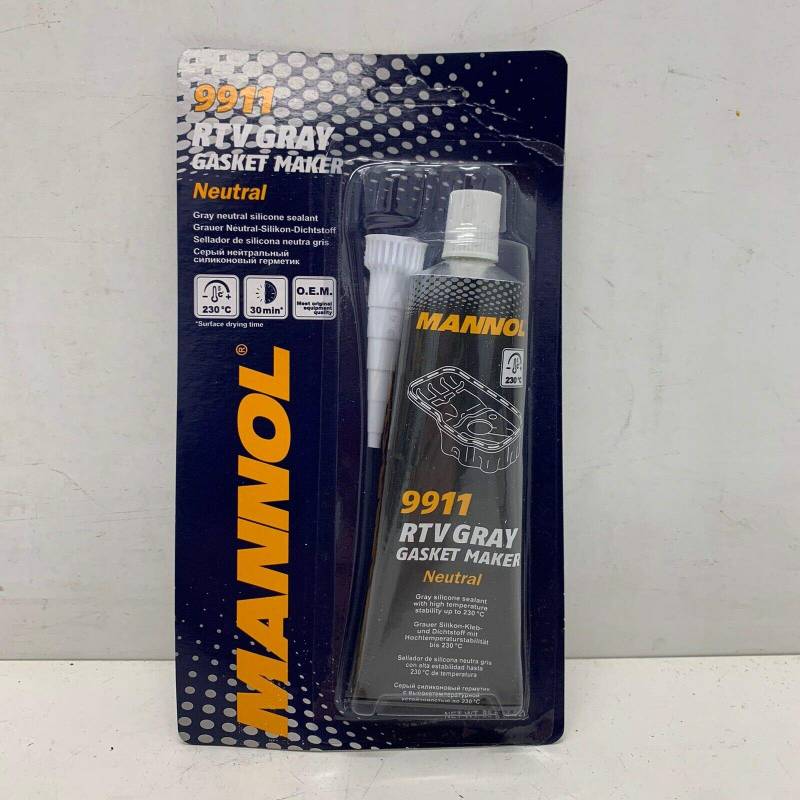 Original Mannol 9911 RTV Dichtungsmacher, Grau von MANNOL