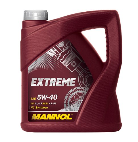 SAE 5W-40 Motoröl synthetisch MANNOL Extreme 4 Liter Kanister von MANNOL