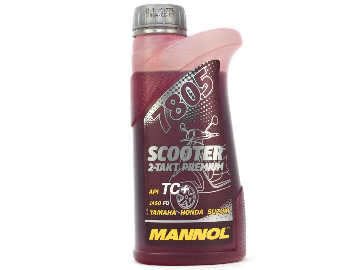 Scooter 2-Takt Premium Motoröl MANNOL API TC+ 500 ml von MANNOL