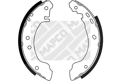 Mapco Bremsbackensatz [Hersteller-Nr. 8520] für Nissan von MAPCO