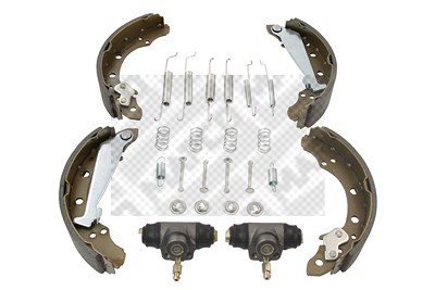 Mapco Bremsensatz, Trommelbremse [Hersteller-Nr. 9732] für Audi, Seat, Skoda, VW von MAPCO