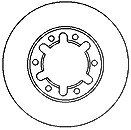 Mapco Bremsscheibe [Hersteller-Nr. 45520] für Nissan von MAPCO