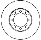 Mapco 1x Bremsscheibe [Hersteller-Nr. 25508] für Hyundai von MAPCO