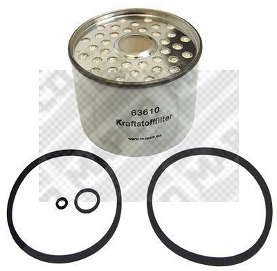 Mapco Kraftstofffilter [Hersteller-Nr. 63610] für Audi, Citroën, Fiat, Ford, Iveco, Lada, Land Rover, Mazda, Opel, Peugeot, Renault, Seat, Suzuki, Tri von MAPCO