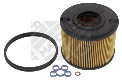 Mapco Kraftstofffilter [Hersteller-Nr. 63819] für Audi, Porsche, VW von MAPCO