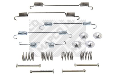 Mapco Zubehörsatz, Bremsbacken [Hersteller-Nr. 9124] für Citroën, Dacia, Mercedes-Benz, Nissan, Peugeot, Renault von MAPCO