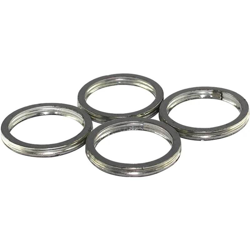 10PC Motorrad Auspuffrohr Kopfdichtung für Motorrad Dirt ATV Straße Roller Vintage Motocross(OD 48mm) von MARDUFEK