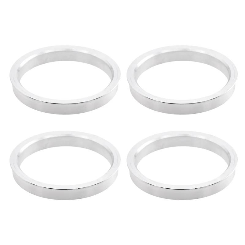 4 Stück/Set Autozubehör Aluminium-Radnaben-Zentrierring 64,1 bis 73,1 Radnabenring OD = 73,1 mm ID = 64,1 mm Radnabenring von MARDUFEK