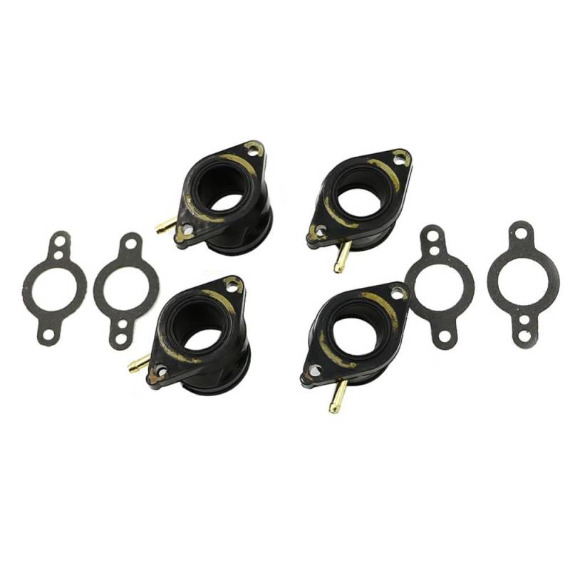 4 stück Motorrad Vergaser Intakeface Verteiler Klebstoffe for Yamaha XJ550 XJ 550 1981 1982 1983 81-83 von MARDUFEK