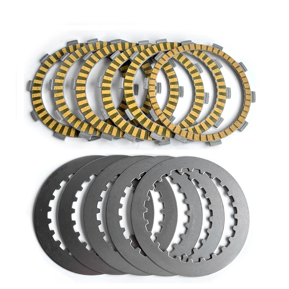 For Benelli BN251 TNT25 BN250 TNT250 TRK250 TRK251 Leoncino 250 BJ250-15A Kupplung Reibungsplatten Stahlbleche(Friction Plates set) von MARDUFEK