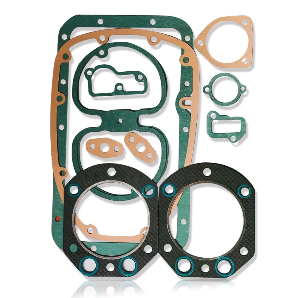 Motorcycle Engine Cylinder Crankcase Cover Gasket Kit Set for BMW R80 1976-1995 R80GS 87-96 R80RT ST 76-95 R100GS 1976-1997(Army Green) von MARDUFEK