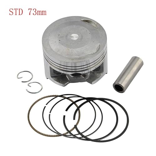 Motorcycle Engine Piston kit Rings Set for Honda XR250 XR250L XR250R Bore Size 73mm 73.25mm 73.5mm 73.75mm 74mm(Piston KIT 73mm) von MARDUFEK