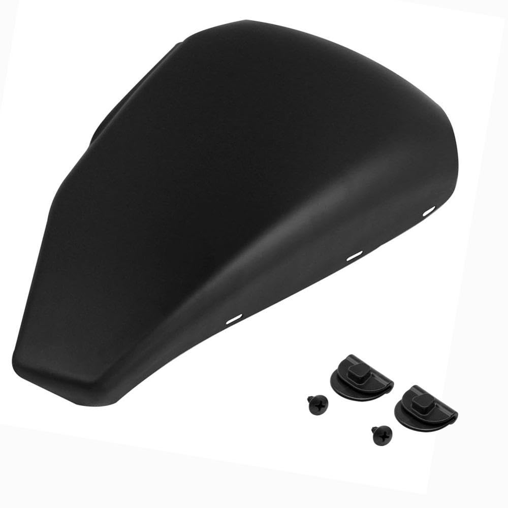 Motorrad linke Seite Batterieleck kompatibel mit Harley Sportster Xl Eisen 883 1200 2004-2013 14-17 schwarzen Zubehör(Matte black 04-13) von MARDUFEK