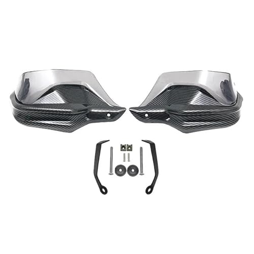 Passend für LONCIN VOGE 650 500 DS 500R 650DS 500DS 500DS Handschutz Motorrad Handschutz Lenkerschutz Windschutzscheibe (schwarz grün Set) von MARDUFEK