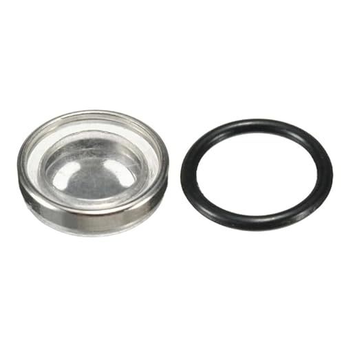 Zylinder-Visierlinse, 10 mm, 12 mm, 14 mm, 18 mm, Ersatz mit O-Ringen für hydraulische Bremshebel, Motorrad (14 mm) von MARDUFEK