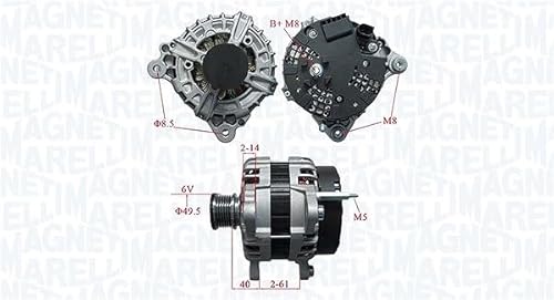 ALTERNATOR VW GOLF VII 1.6/2.0 TDI von MARELLI