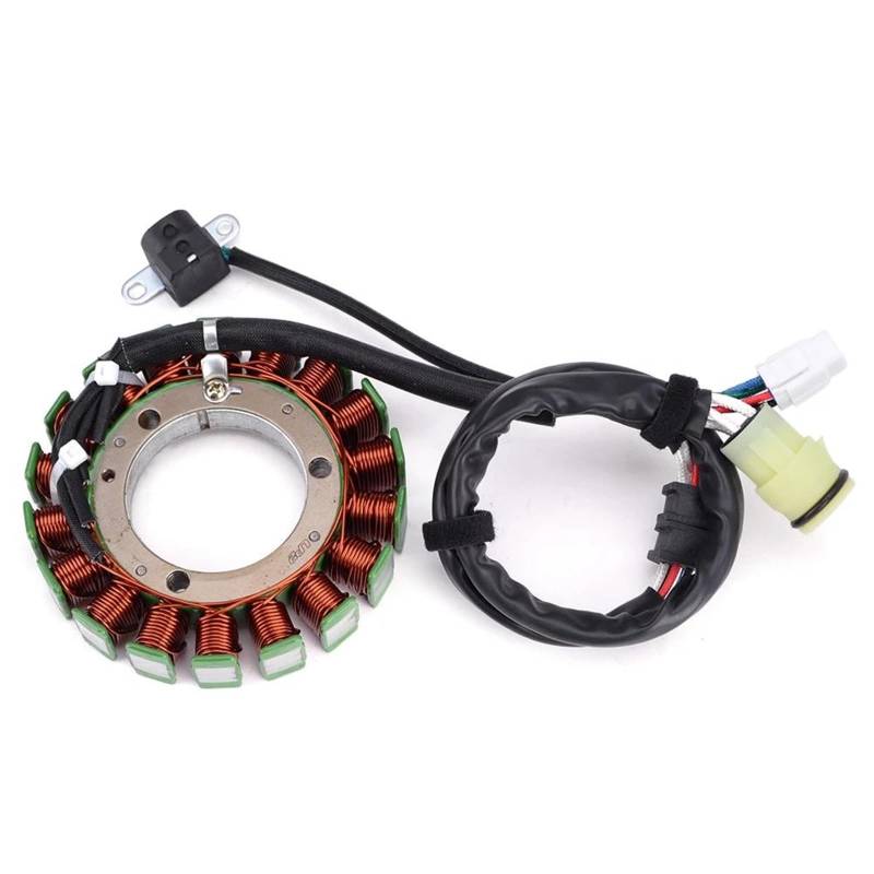 MARQI Stator Spule Generator Magneto Spule Für YFM350A Für Grizzly 350 4WD 400 450 660 Für Hunter Motorrad Magneto Stator Zündspule Lichtmaschine Stator Zündung von MARQI