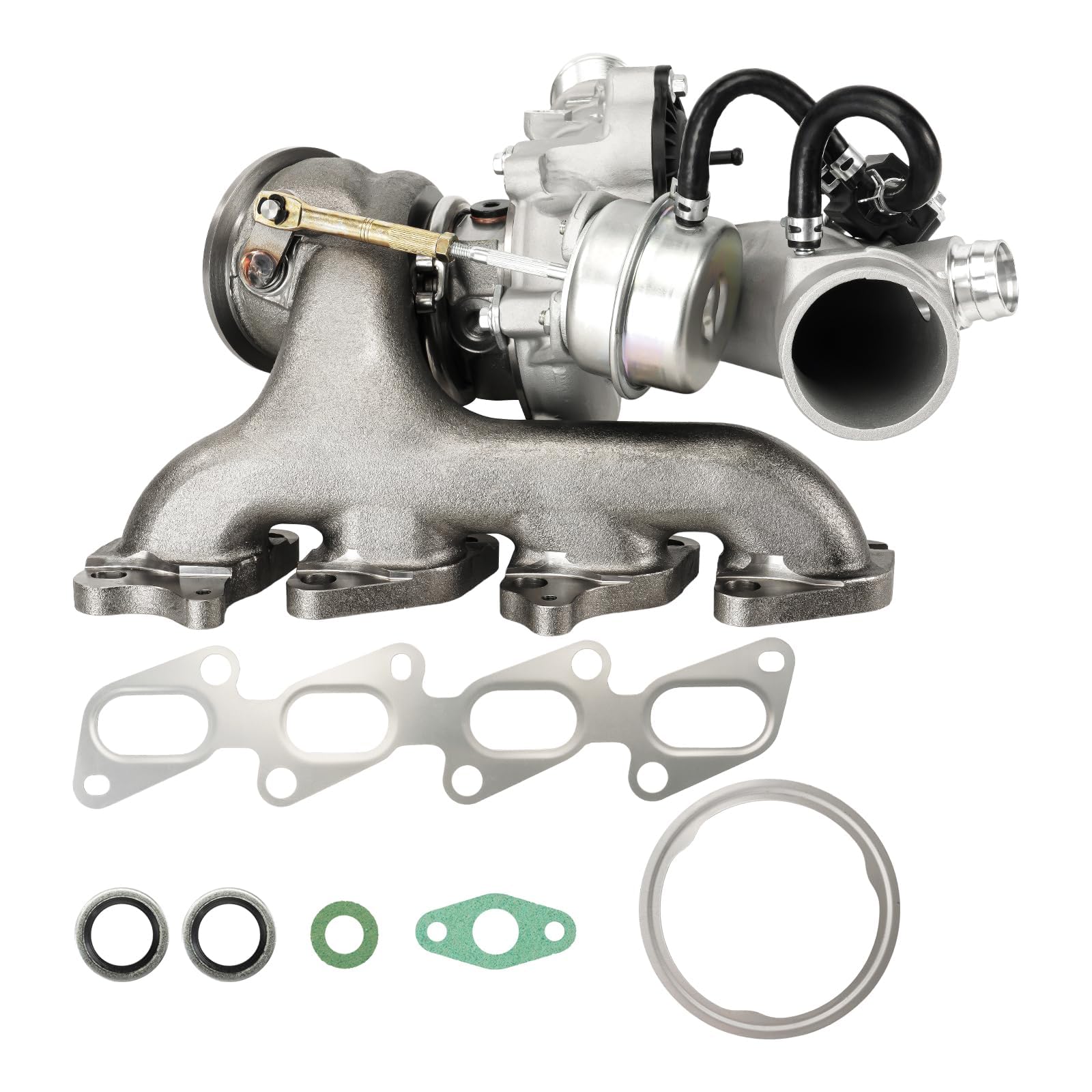 MARSFLUX 78-11407 Turbo-Turbolader für Cruze 11-16 1.4L, Encore 13-19, Trax 15-19 1.4L, Sonic 12-20 1.4L, Cruze Limited 16 1.4L Motor 1.4L Motor OE 781504-0001, 781504-0002, 781504-0004 von MARSFLUX