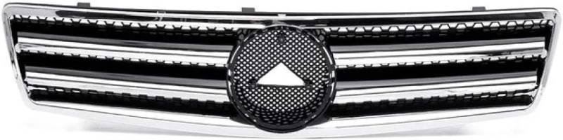 Kühlergrille passend, für Mercedes Benz SL-Class W129 R129 SL280 300 320 500 600 1990-2002, Auto Frontstoßstangengrill,Vorne Kapuze Kühlergrill Ersatz zubehör,Black von MARUE