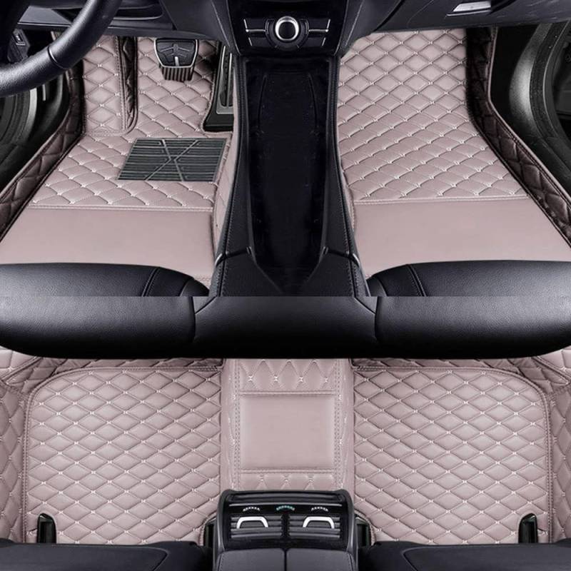 All Inclusive Stil Auto Fußmatten für BMW X5 E70 (7seats) 2008-2013,Allwetter wasserdichte rutschfeste Auto Fussmatten,Gray von MASDHNOS