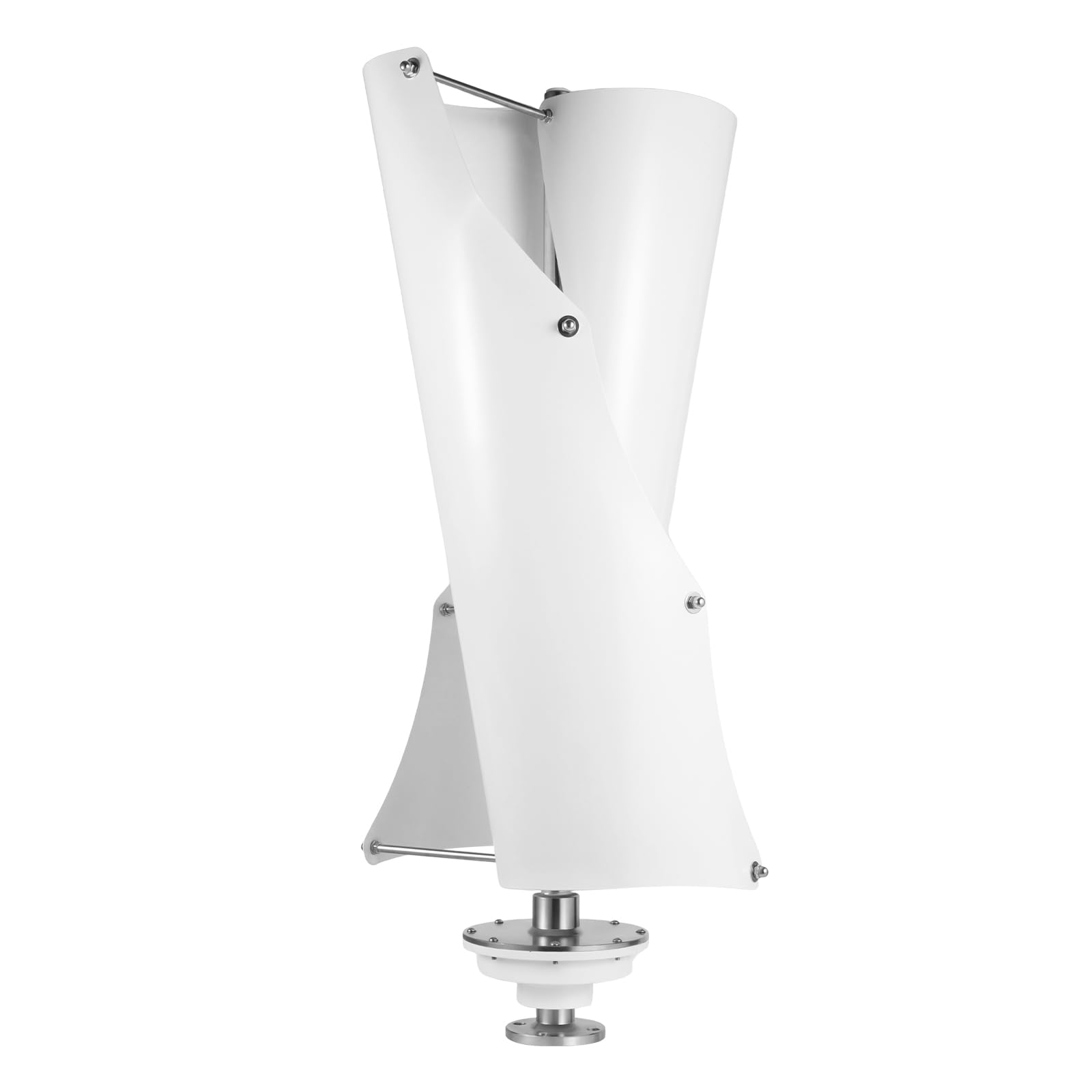 Vertikale Windturbine,12V 400W Windkraftanlagen mit 3 Blade + MPPT Controller,Spiralförmiger Magnetic Levitation Axis Vertical Wind Turbine Generator für Überwachung, Schiffe, Wohnmobile,13m/s von MASHANGFU