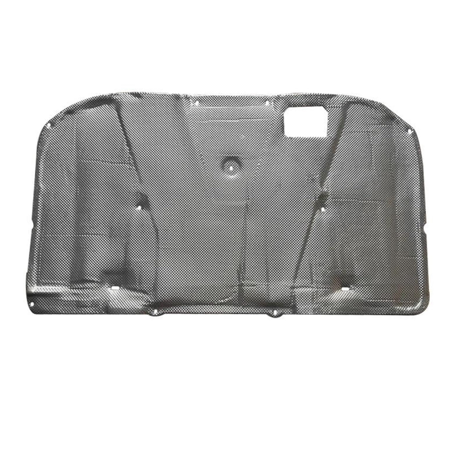 MASHRGX Für Toyota Für Land Cruiser Für Prado 120 J120 2002-2006 2007 2008 2009 Schalldämmende Baumwollmatte Für Motorhauben Von Schalldichte Baumwollmatte(Silber) von MASHRGX