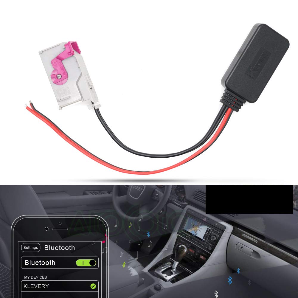 MASO Bluetooth Modul RNS-E Navigation für A8 TT R8 A3 A4 Radio 32 Pin AUX Kabel Auxiliary Input Adapter von MASO