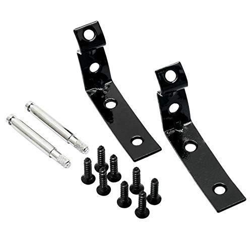 Maso Handschuhfach-Deckelscharnier mit Schnappverschluss, Reparatur-Kit für A4 S4 RS4 B6 B7 8E 8E2857035 Seat Exeo ST 3R5 (schwarz) von MASO