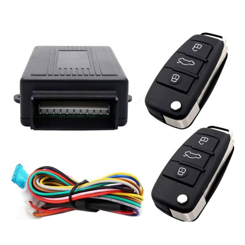 Style12 Auto Remote Central Kit Universelles Autotürschloss mit Contorl Box + 2 Ersatzfernbedienung für Car Central Lock von MASO