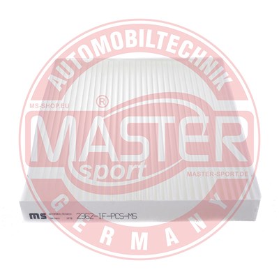 Master-sport Germany Filter, Innenraumluft [Hersteller-Nr. 2362-IF-PCS-MS] von MASTER-SPORT GERMANY