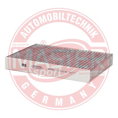 Master-sport Germany Filter, Innenraumluft [Hersteller-Nr. 26006/1-IF-PCS-MS] für Seat, Skoda, VW von MASTER-SPORT GERMANY