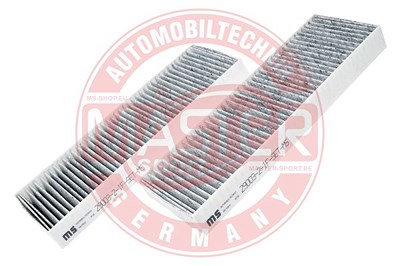 Master-sport Germany Filter, Innenraumluft [Hersteller-Nr. 29003-2-IF-SET-MS] für Citroën, Ds, Opel, Peugeot, Toyota von MASTER-SPORT GERMANY