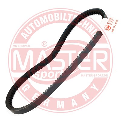 Master-sport Germany Keilriemen [Hersteller-Nr. AVX-13X670-PCS-MS] für Hyundai, Kia, Mitsubishi, Nissan von MASTER-SPORT GERMANY