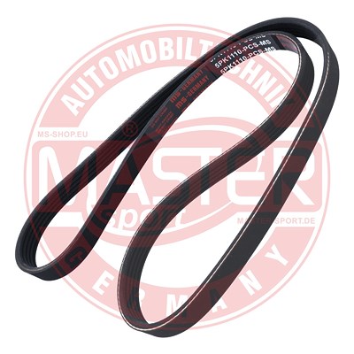 Master-sport Germany Keilrippenriemen [Hersteller-Nr. 5PK1110-PCS-MS] für Dacia, Honda, Hyundai, Kia, Mitsubishi, Nissan, Renault, Rover, Toyota von MASTER-SPORT GERMANY