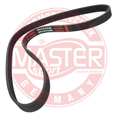 Master-sport Germany Keilrippenriemen [Hersteller-Nr. 6PK1145-PCS-MS] für Citroën, Fiat, Peugeot, Renault, Seat, Volvo, VW von MASTER-SPORT GERMANY