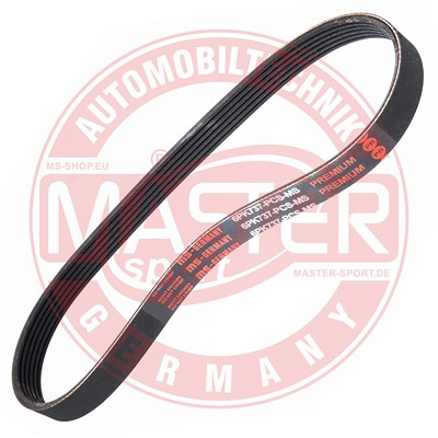 Master-sport Germany Keilrippenriemen [Hersteller-Nr. 6PK737-PCS-MS] für Lada, Porsche, Seat, Skoda, VW von MASTER-SPORT GERMANY