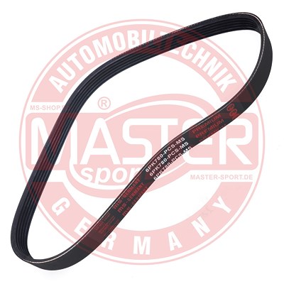 Master-sport Germany Keilrippenriemen [Hersteller-Nr. 6PK780-PCS-MS] für Seat, Skoda, Toyota, VW von MASTER-SPORT GERMANY