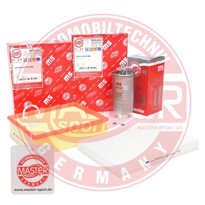 Master-sport Germany Filter-Satz [Hersteller-Nr. 450001742P] für Audi von MASTER-SPORT GERMANY