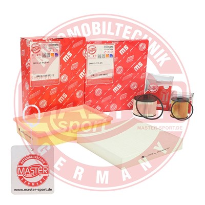 Master-sport Germany Filter-Satz [Hersteller-Nr. 450002342P] für Ford, Volvo von MASTER-SPORT GERMANY